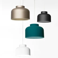 Lampade A Sospensione-Vivida International Lampada a sospensione vivida bottone sabbia dimmerabile con telecomando