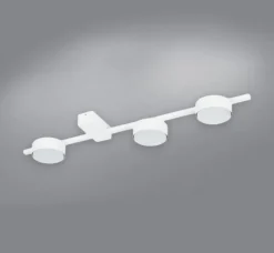 Plafoniere Moderne-Selezionato da Mazzolaluce Lampada bianca 3 luci con faretti gx53 led moderna