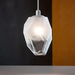 Lampade A Sospensione-Selezionato da Mazzolaluce Lampada camera da letto design moderna smeraldo di ghiaccio