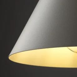 Lampade A Sospensione-Selezionato da Mazzolaluce Lampada cono a sospensione beige 19cm