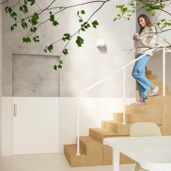 Applique Da Parete-Selezionato da Mazzolaluce Lampada cubo applique gesso bianco pitturabile
