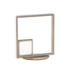 Abat Jour-Ondaluce Lampada da comodino dowel lt oro design moderna
