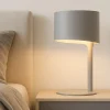 Abat Jour-Selezionato da Mazzolaluce Lampada da comodino moderna grigio per camera da letto
