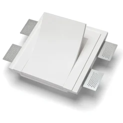 Applique Da Parete-Selezionato da Mazzolaluce Lampada da incasso filo parete di gesso led cristaly 21,5w 3000k