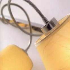 Applique Da Parete-Selezionato da Mazzolaluce Lampada da parete applique paralumi in pergamena luci orientabili