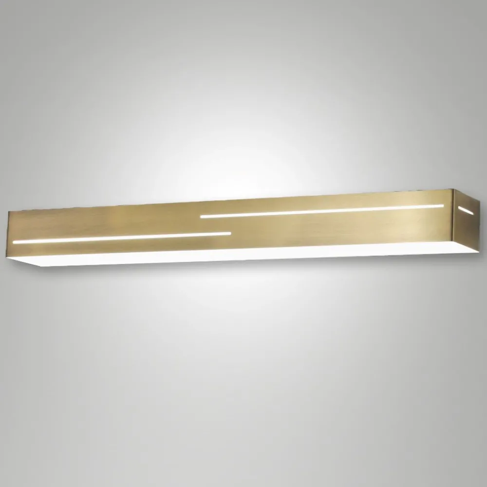 Applique Da Parete-Fabas Luce Lampada da parete oro ottone moderna bunny led 24w 3000k