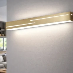 Applique Da Parete-Fabas Luce Lampada da parete oro ottone moderna bunny led 24w 3000k