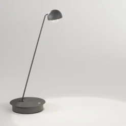 Lampade Da Tavolo-Perenz Illuminazione Lampada da scrivania antracite led cct design moderna lyra perenz