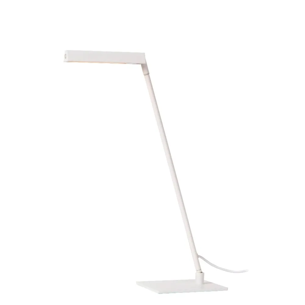 Lampade Da Tavolo-Selezionato da Mazzolaluce Lampada da scrivania bianca design moderna led 2700k dimmerabile