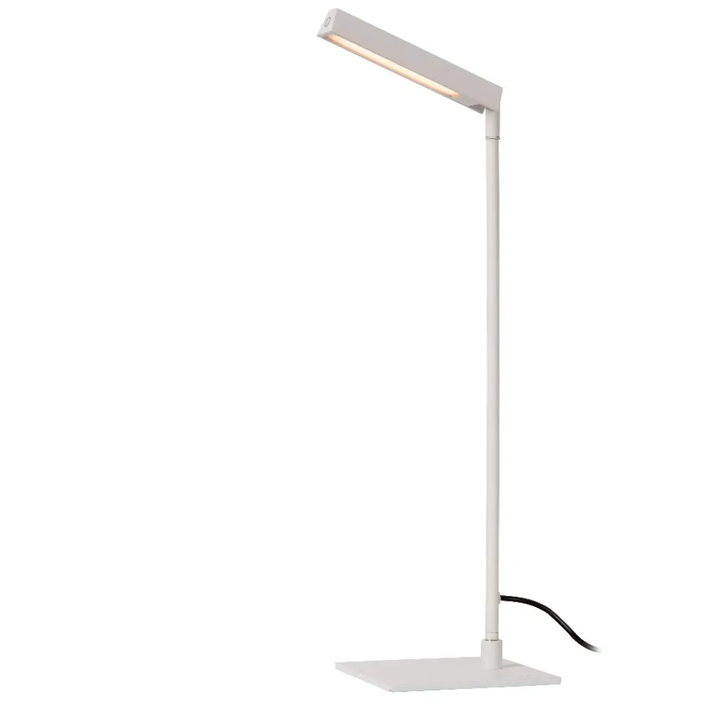 Lampade Da Tavolo-Selezionato da Mazzolaluce Lampada da scrivania bianca design moderna led 2700k dimmerabile