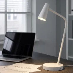 Lampade Da Tavolo-Selezionato da Mazzolaluce Lampada da scrivania bianca led 2700k dimmerabile