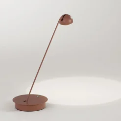 Lampade Da Tavolo-Perenz Illuminazione Lampada da scrivania design moderna terracotta lyra perenz led cct