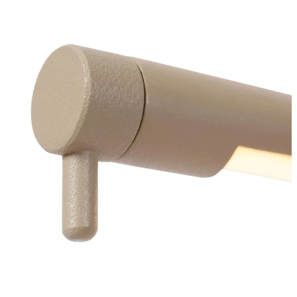 Lampade Da Tavolo-Selezionato da Mazzolaluce Lampada da scrivania design moderna tortora led 2700k dimmerabile
