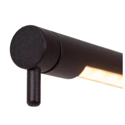 Lampade Da Tavolo-Selezionato da Mazzolaluce Lampada da scrivania nera moderna led 6,5w 2600k touch dimmer