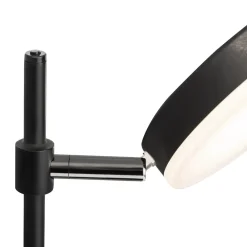 Lampade Da Tavolo-Maytoni Lampada da scrivania orientabile nera led 63w 3000k fad