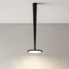 Plafoniere Moderne-Selezionato da Mazzolaluce Lampada da soffitto plafoniera nera spot disco orientabile