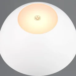 Lampade Da Tavolino Esterno-Selezionato da Mazzolaluce Lampada da tavolino bianca senza fili ricaricabile moderna per esterno