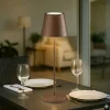 Lampade Da Tavolino Esterno-Perenz Illuminazione Lampada da tavolino corten diva 39cm portatile