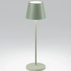 Lampade Da Tavolino Esterno-Perenz Illuminazione Lampada da tavolino h 39cm verde salvia diva perenz per esterno
