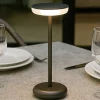 Lampade Da Tavolino Esterno-Perenz Illuminazione Lampada da tavolino led grigio soap perenz portatile per esterno