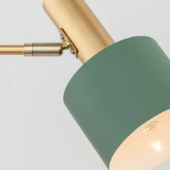 Lampade Da Tavolo-Selezionato da Mazzolaluce Lampada da tavolino orientabile bianco oro verde