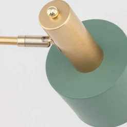 Lampade Da Tavolo-Selezionato da Mazzolaluce Lampada da tavolino orientabile bianco oro verde