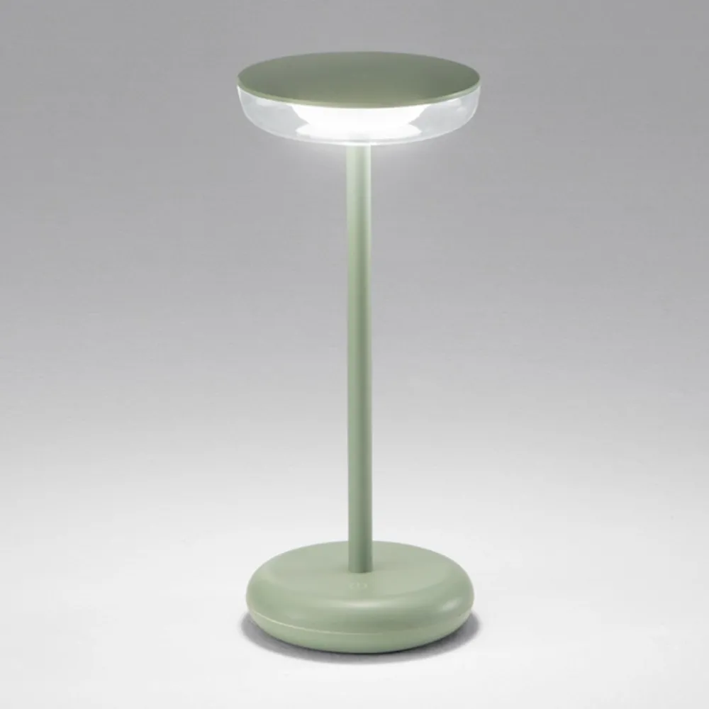 Lampade Da Tavolino Esterno-Perenz Illuminazione Lampada da tavolino per esterno portatile verde salvia soap perenz