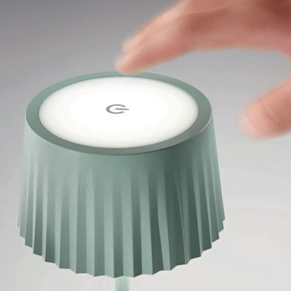 Lampade Da Tavolino Esterno-Ondaluce Lampada da tavolino per esterno oro led 3w 3000k lt macao