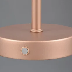 Lampade Da Tavolino Esterno-Selezionato da Mazzolaluce Lampada da tavolino per ristorante senza fili marrone caffe per esterno
