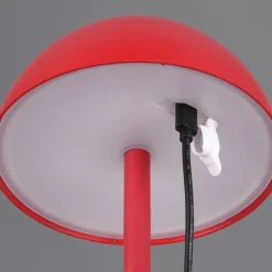 Lampade Da Tavolino Esterno-Selezionato da Mazzolaluce Lampada da tavolino portatile senza fili rossa led moderna