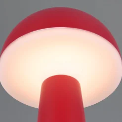 Lampade Da Tavolino Esterno-Selezionato da Mazzolaluce Lampada da tavolino rossa portatile ricaricabile led