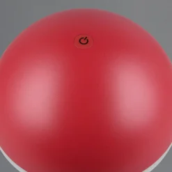 Lampade Da Tavolino Esterno-Selezionato da Mazzolaluce Lampada da tavolino rossa portatile ricaricabile led