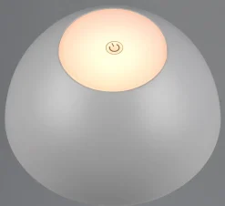 Lampade Da Tavolino Esterno-Selezionato da Mazzolaluce Lampada da tavolino senza fili per esterni design grigia
