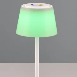 Lampade Da Tavolino Esterno-Selezionato da Mazzolaluce Lampada da tavolino senza fili led cct rgb dimmerabile bianca