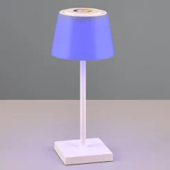 Lampade Da Tavolino Esterno-Selezionato da Mazzolaluce Lampada da tavolino senza fili led cct rgb dimmerabile bianca