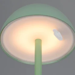 Lampade Da Tavolino Esterno-Selezionato da Mazzolaluce Lampada da tavolino verde pistacchio portatile senza fili per esterno