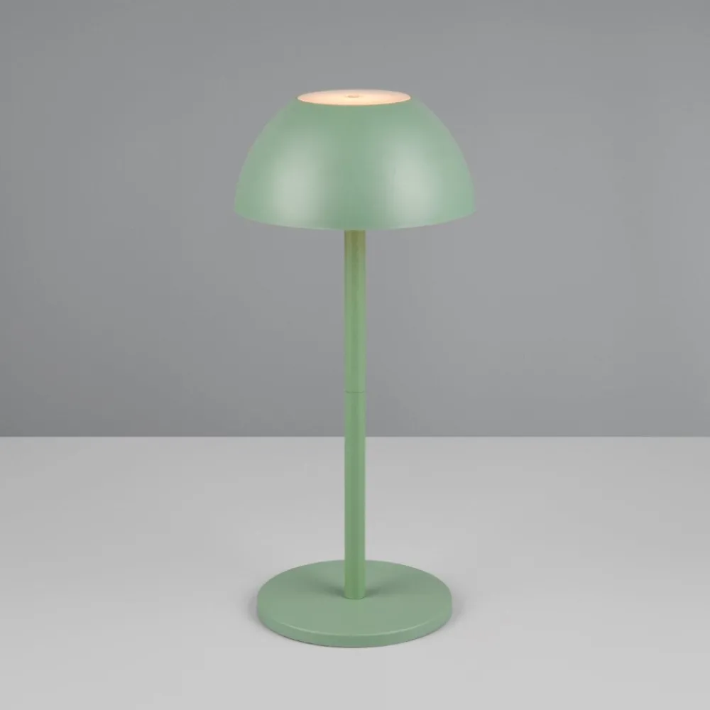 Lampade Da Tavolino Esterno-Selezionato da Mazzolaluce Lampada da tavolino verde pistacchio portatile senza fili per esterno