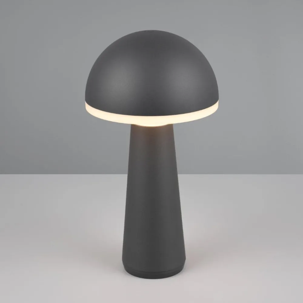 Lampade Da Tavolino Esterno-Selezionato da Mazzolaluce Lampada da tavoli per esterno antracite portatile ricaricabile