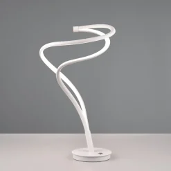 Lampade Da Tavolo-Selezionato da Mazzolaluce Lampada da tavolo bianca led da 2300k a 4000k design minimal