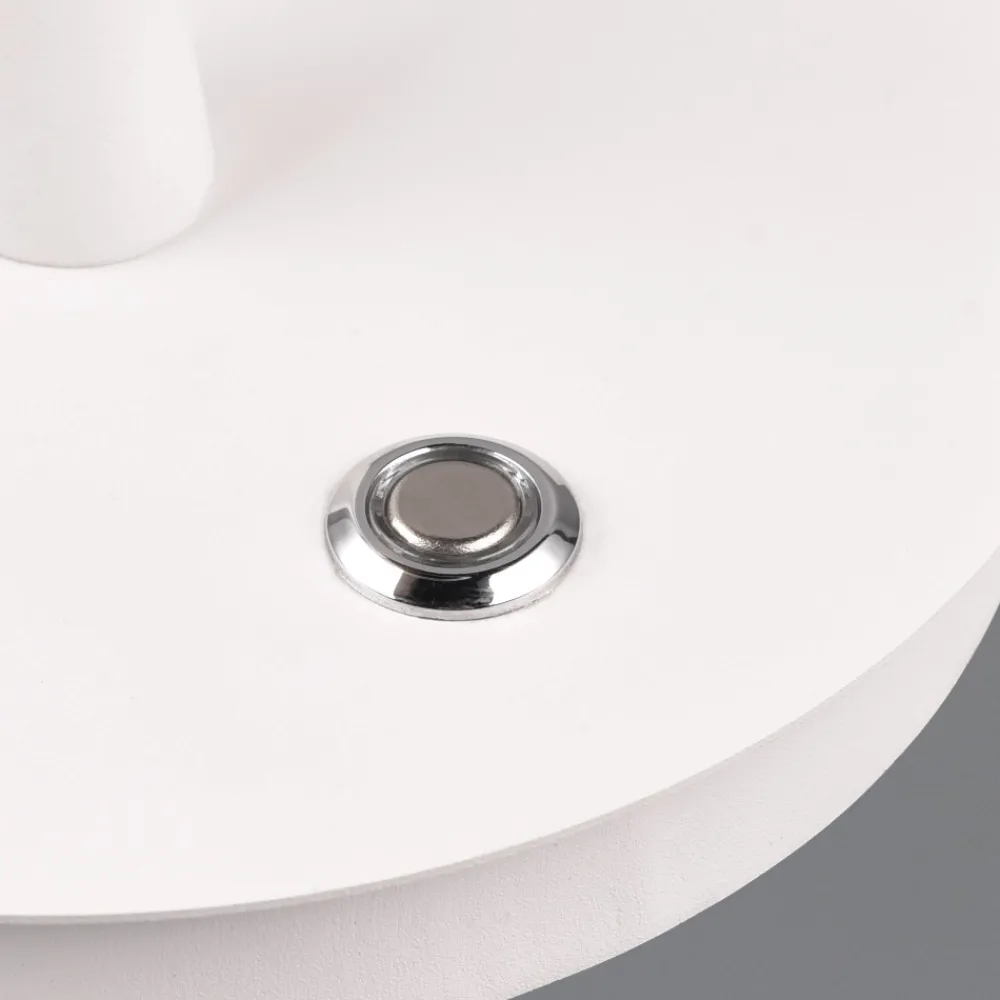 Lampade Da Tavolo-Selezionato da Mazzolaluce Lampada da tavolo bianca led da 2300k a 4000k design minimal