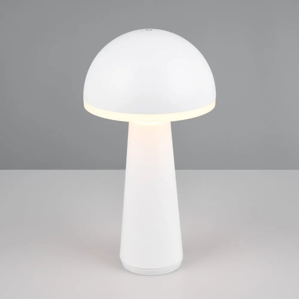Lampade Da Tavolino Esterno-Selezionato da Mazzolaluce Lampada da tavolo bianca portatile led ricaricabile per esterno
