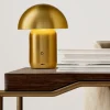 Lampade Da Tavolo-Selezionato da Mazzolaluce Lampada da tavolo colore oro led 3000k design moderno
