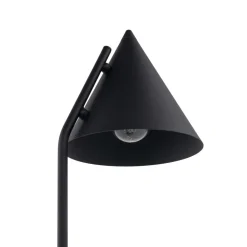 Lampade Da Tavolo-Selezionato da Mazzolaluce Lampada da tavolo cono nero design moderna