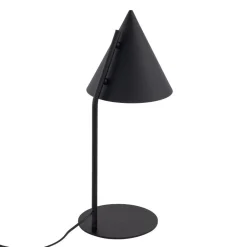 Lampade Da Tavolo-Selezionato da Mazzolaluce Lampada da tavolo cono nero design moderna