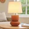 Lampade Da Tavolo-Selezionato da Mazzolaluce Lampada da tavolo con paralume in tessuto