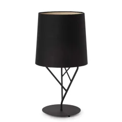Lampade Da Tavolo-Selezionato da Mazzolaluce Lampada da tavolo design moderna nera per soggiorno