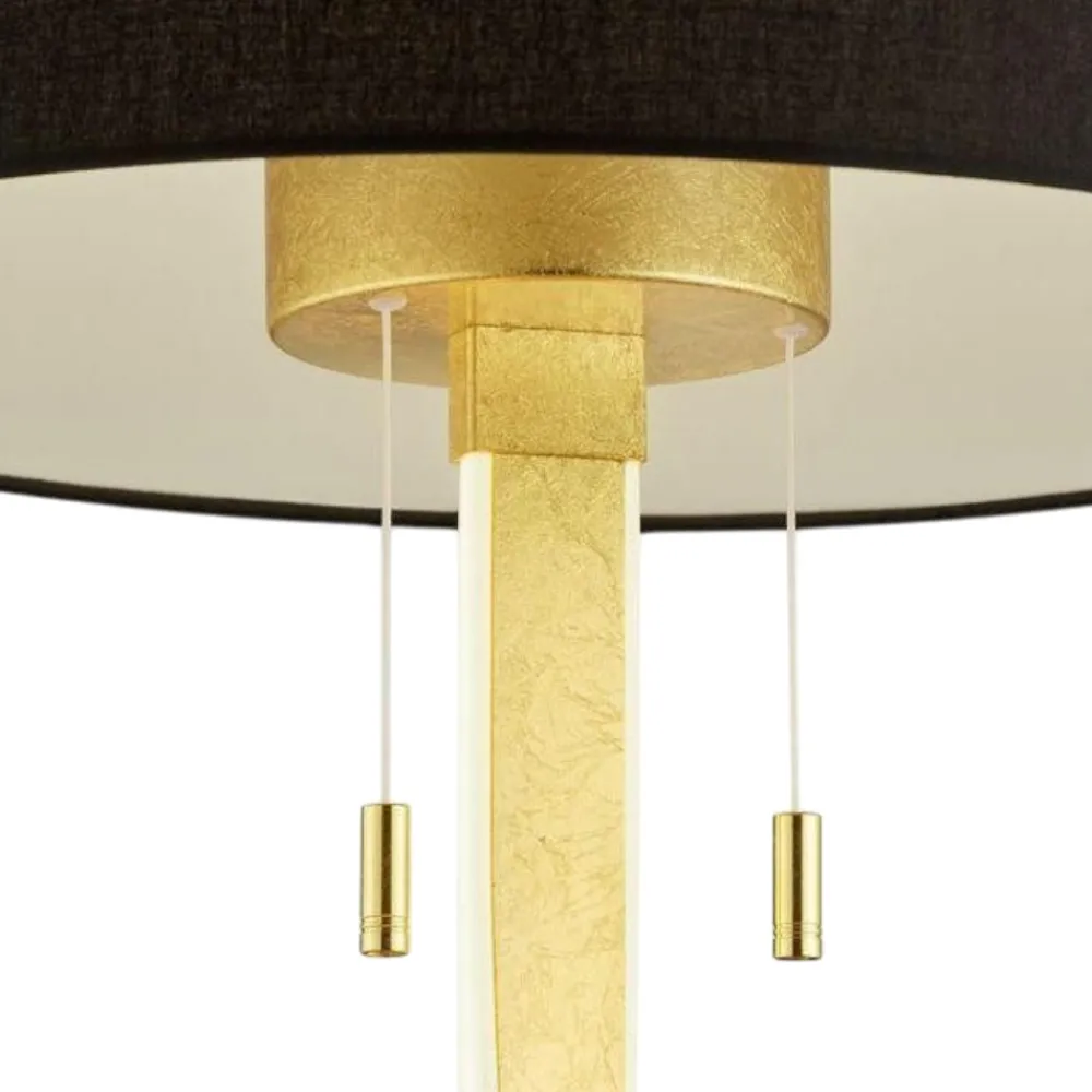 Lampade Da Tavolo-Selezionato da Mazzolaluce Lampada da tavolo design moderna oro nero