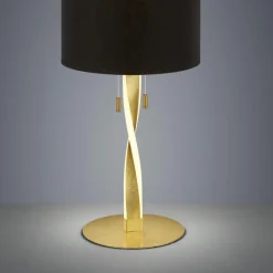 Lampade Da Tavolo-Selezionato da Mazzolaluce Lampada da tavolo design moderna oro nero