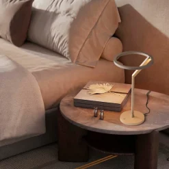 Lampade Da Tavolo-Selezionato da Mazzolaluce Lampada da tavolo design moderna moca caffe led dimmerabile