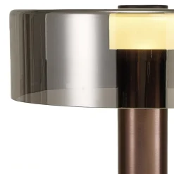 Lampade Da Tavolo-Selezionato da Mazzolaluce Lampada da tavolo design moderna oro rosa per salotto